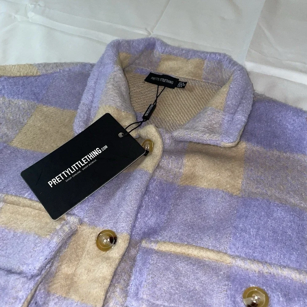 PrettyLittleThing oversized shacket